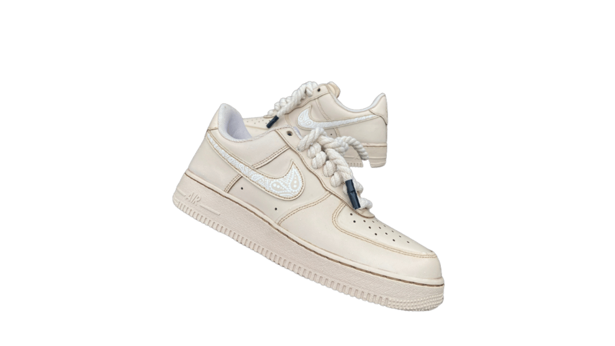 Custom AF1 'Bandana Coffee'