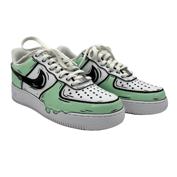 Custom AF1 'Cartoon Mint'