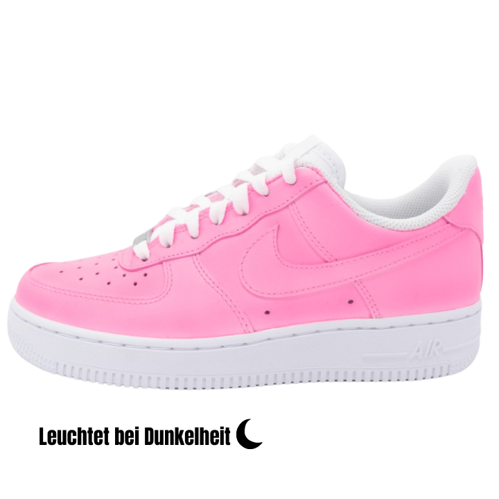 Custom AF1 'GLOW PINK to CANDY'