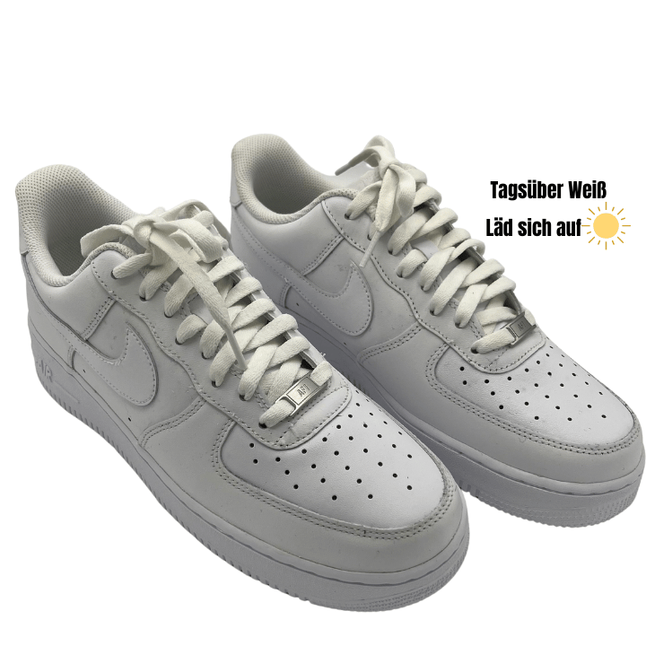 Custom AF1 'Glow Weiß'