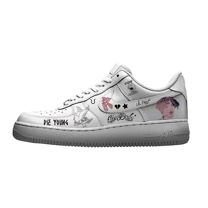 Custom AF1 'Lil Peep'