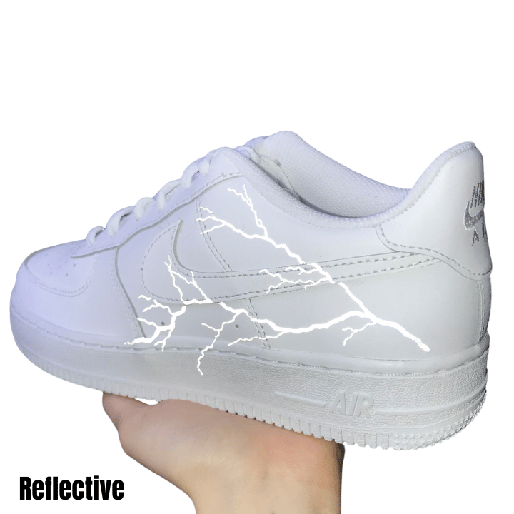 Custom AF1 'Refelctive Blitz'