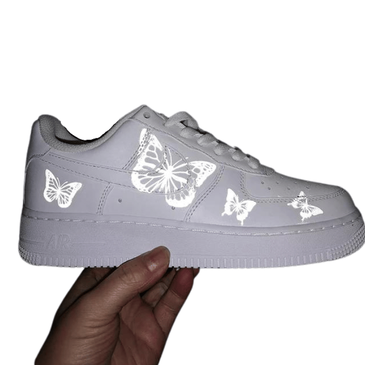 Custom AF1 'Reflective Butterfly'