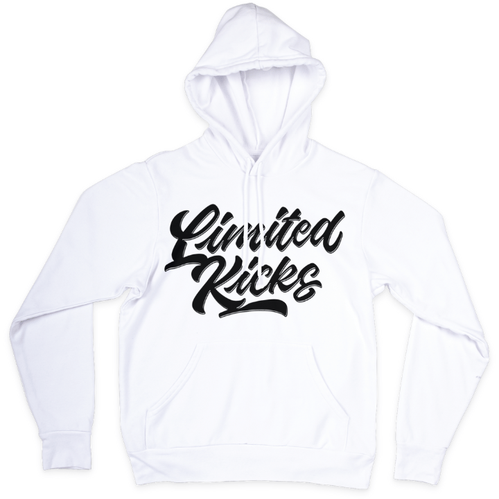 Hoodie Weiß Schriftzug