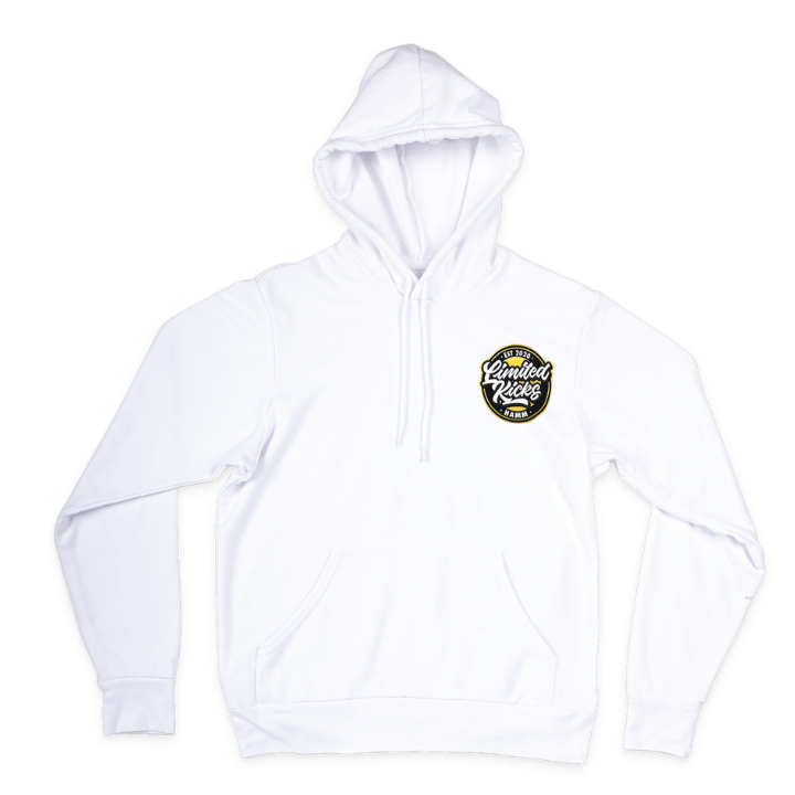 Hoodie Weiß Logo
